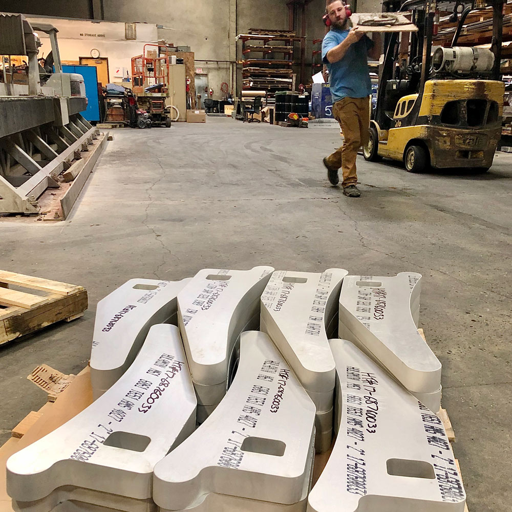 Thick 6061 Aluminum Parts