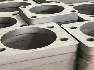 Stainless Steel Waterjet-Cut Flanges